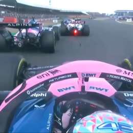 F1: fuerte enojo de Colapinto con Gasly en el arranque del GP de Gran Bretaña