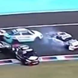 TN APAT: la accidentada largada que complicó a Chapur en la segunda Serie en Termas de Río Hondo