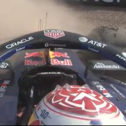 F1: Verstappen se despistó cuando iba al podio y provocó el Safety Car en Silverstone