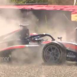 F2: así fue el accidente de Nico Varrone en la práctica de Spa
