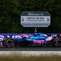 F1: seguí el minuto a minuto de la clasificación de Franco Colapinto para el GP de Bélgica