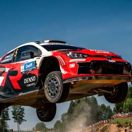 WRC: Sami Pajari consolidó su ventaja y se encamina a la victoria en el Rally de Estonia