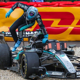 F1: "Fue peligroso", Russell habló de su abandono en el Gran Premio de Bélgica