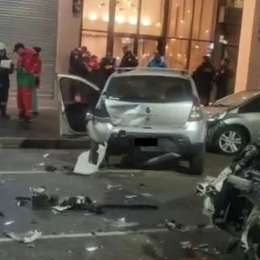 Tres personas resultaron heridas en un fuerte choque entre cuatro autos en Belgrano