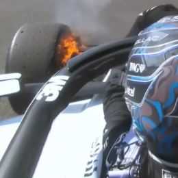 F1: ¡Fuego! El inconveniente que obligó a abandonar a Bottas en el GP de Hungría