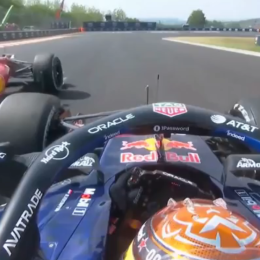 F1: ¡Para verlo una y mil veces! Los distintos ángulos de la maniobra de Verstappen sobre Hamilton en el GP de Hungría