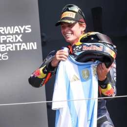 Moto3: Perrone y el recuerdo del podio en Silverstone: ¿Cómo fue sacar la bandera argentina en Gran Bretaña?