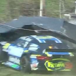TC: fortísimo despiste de Norberto Fontana en el inicio de la carrera en Paraná