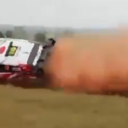 WRC: escalofriante accidente en el Rally de Paraguay