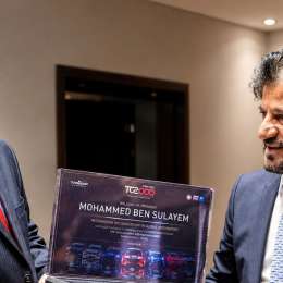 Ben Sulayem y el TC2000: el regalo especial que recibió el presidente de la FIA