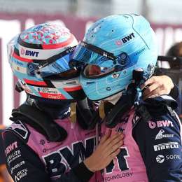 F1: ¡Abrazo de compañeros! El gran gesto de Colapinto a Gasly tras su pole en el GP de Italia