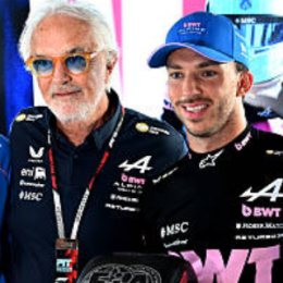 Briatore celebró la pole de Gasly y el gran resultado de Colapinto en el GP de Italia de F1