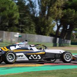 F4 Italiana: el Alpha 54 dejó atrás el sábado en Imola