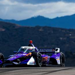 Sábado complejo para el Juncos Hollinger Racing en el cierre de IndyCar en Laguna Seca