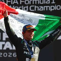 F1: ¡Sonó el himno italiano en Monza! La emoción de Antonelli ante su gente tras un épico triunfo