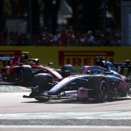F1: la foto de Alpine que inmortalizó un arranque épico en el GP de Italia