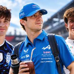 Colapinto, Varrone y Colnaghi juntos por primera vez antes del GP de Madrid
