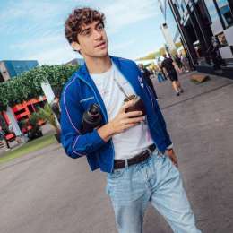 F1: ¡Hola Franco! Colapinto llegó al paddock del Gran Premio de España