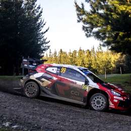 WRC: Oliver Solberg manda en la general del Rally de Chile después de la primera etapa