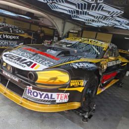 TC: Facundo Chapur lideró la única tanda cronometrada bajo la nieve