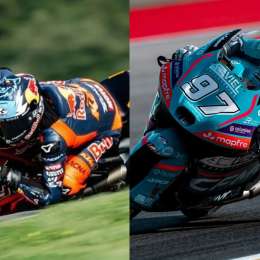 Perrone y Morelli deberán pasar por la Q1 tras completar una complicada práctica clasificatoria de Moto3 en Austria