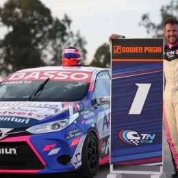 Juan Ignacio Canela apareció en el cierre del sábado para llevarse la pole position de la Clase 2 del TN APAT en Río Cuarto