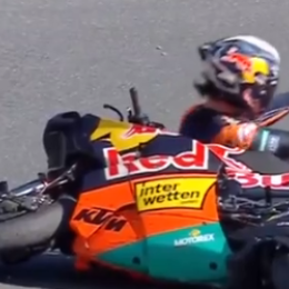 El divertido festejo de Pedro Acosta en Austria luego de triunfar por primera vez