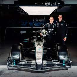 Joshua Dürksen hizo historia: El primer paraguayo en probar un F1 con Mercedes en Portimão