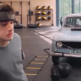 Súper Colapinto: el singular video de su entrenamiento en medio del GP de Azerbaiyán