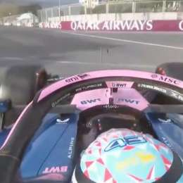 La salvada de Colapinto que no se vio en el GP de Azerbaiyán de F1
