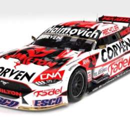 El Mustang de Werner llevará un diseño especial en San Nicolás