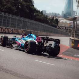 Gasly apuntó contra Colapinto tras la clasificación en Bakú: “Me quedé solo en la recta”