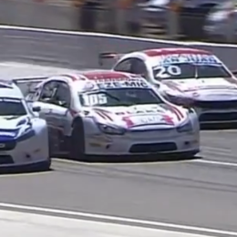 El toque de Ciarrocchi y Queijeiro en la final del Top Race en El Zonda