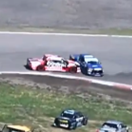 El toque entre Canapino y Azar que los perjudicó en la final del TC Pick Up en Balcarce
