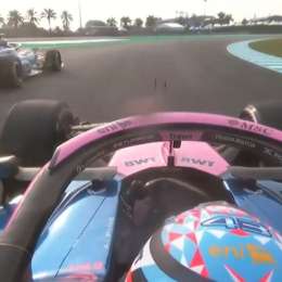 El inteligente avance de Colapinto sobre Sainz en el GP de Malasia