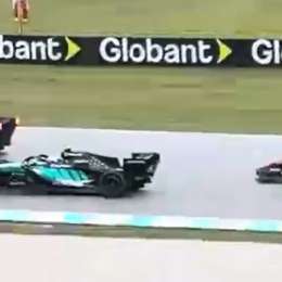 Un fanático captó el instante exacto de la falla que afectó a varios F1 en Malasia