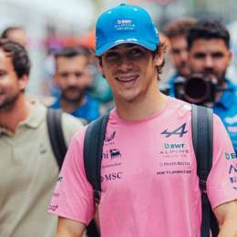 Hola Franco: Colapinto llegó al paddock del Gran Premio de Singapur