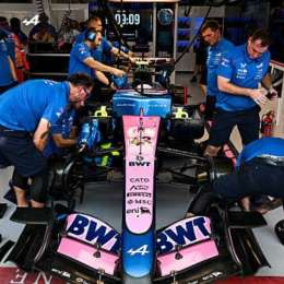 La queja de Colapinto a Barlow tras una modificación en la FP1 del GP de Singapur: "Terribles"