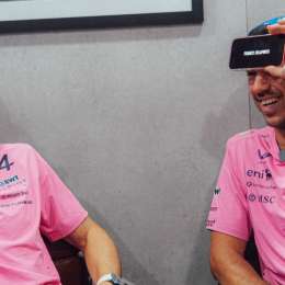 "Qué hijo de p...": el divertido juego entre Colapinto y Gasly
