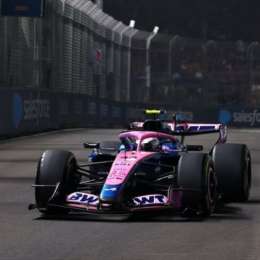 Colapinto terminó 11ro en la clasificación para la Sprint del GP de Singapur; Versappen se quedó con la pole