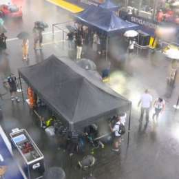 La Fórmula 1 postergó la largada de la Sprint del GP de Singapur debido a las condiciones climáticas