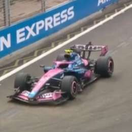 El abandono de Colapinto durante el safety car de la Sprint del GP de Singapur