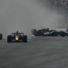 Russell explicó qué provocó su insólito accidente cuando lideraba la Sprint de F1 en Singapur