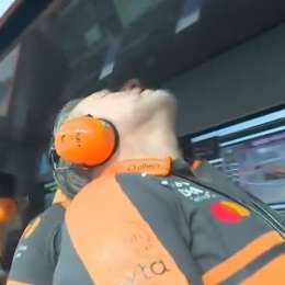 Desolación total en McLaren tras el choque entre Norris y Piastri en la Sprint de F1 en Singapur