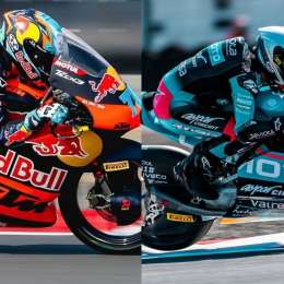 Perrone y Morelli completaron la carrera de Moto3 en Indonesia con un P13 y P18; Máximo Quiles se consagró campeón