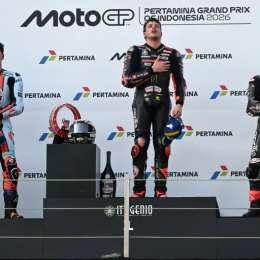 Bezzecchi se impuso en el GP de Indonesia y Martin recuperó la punta del campeonato de MotoGP