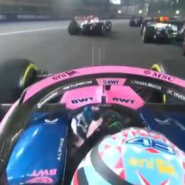 La gran largada de Colapinto para avanzar en el GP de Singapur de F1