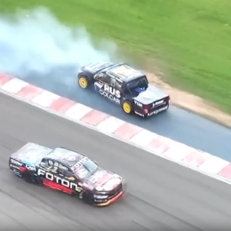 El toque entre Mariano Werner y Tobías Martínez en la final del TC Pick Up