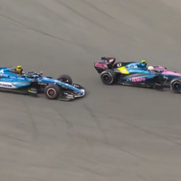 El duelo entre Colapinto y Sainz en el arranque del GP de Estados Unidos de F1