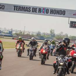 Todo listo en Termas para los 800Km Global Classic Moto Race